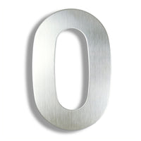 20cm House Number Stainless Steel Address Sign #0-9 Huisnummer Outdoor Silver 8 inch.Door Numbers Home Numeros Casa Exterior Big