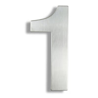20cm House Number Stainless Steel Address Sign #0-9 Huisnummer Outdoor Silver 8 inch.Door Numbers Home Numeros Casa Exterior Big