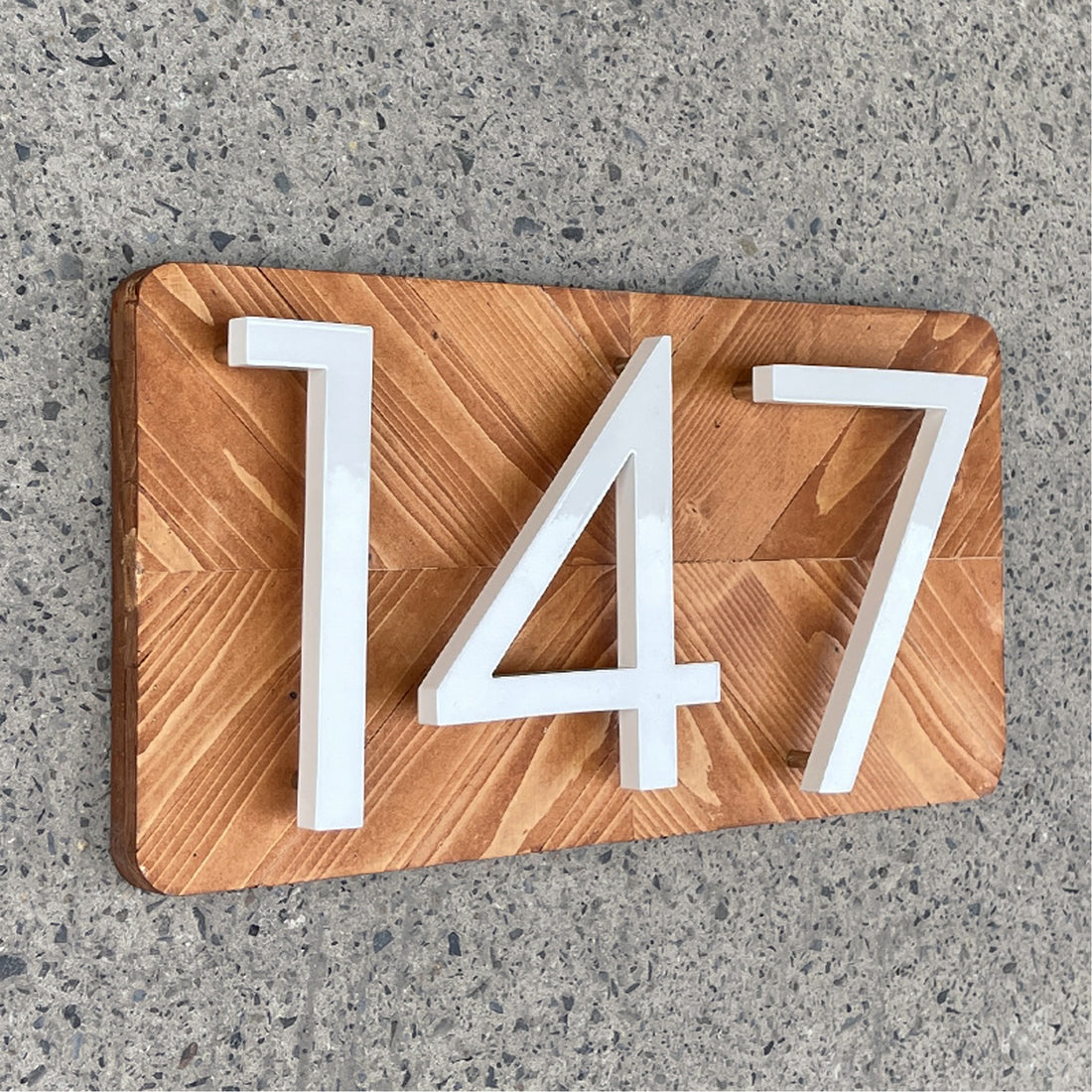 15 cm Big White House Number Floating Sign Modern Door Numbers Signage Home Outdoor Huisnummer Numeros Casa Address #0-9