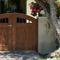 5 Inch (12 cm) House Number, Gloden Zinc Alloy