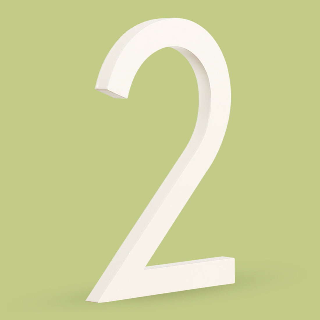 15 cm Big White House Number Floating Sign Modern Door Numbers Signage Home Outdoor Huisnummer Numeros Casa Address #0-9