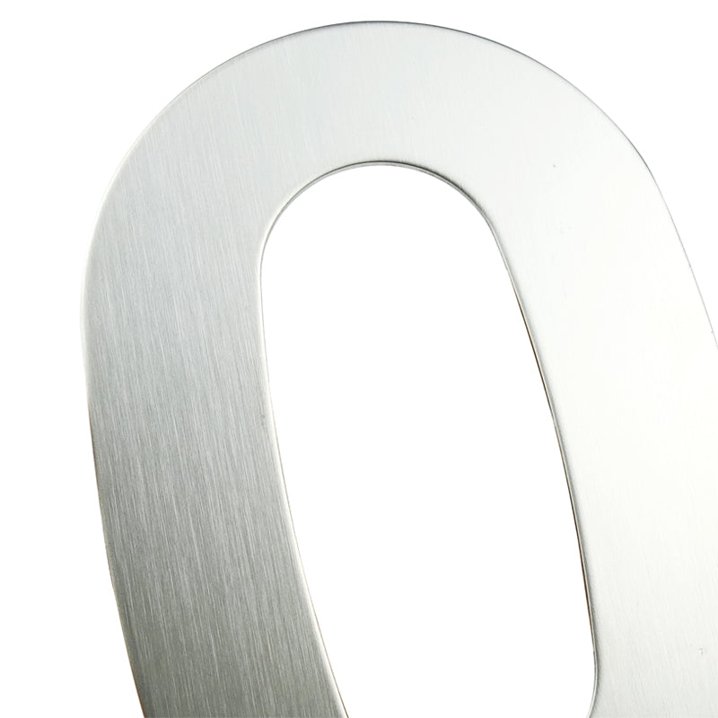 20cm House Number Stainless Steel Address Sign #0-9 Huisnummer Outdoor Silver 8 inch.Door Numbers Home Numeros Casa Exterior Big