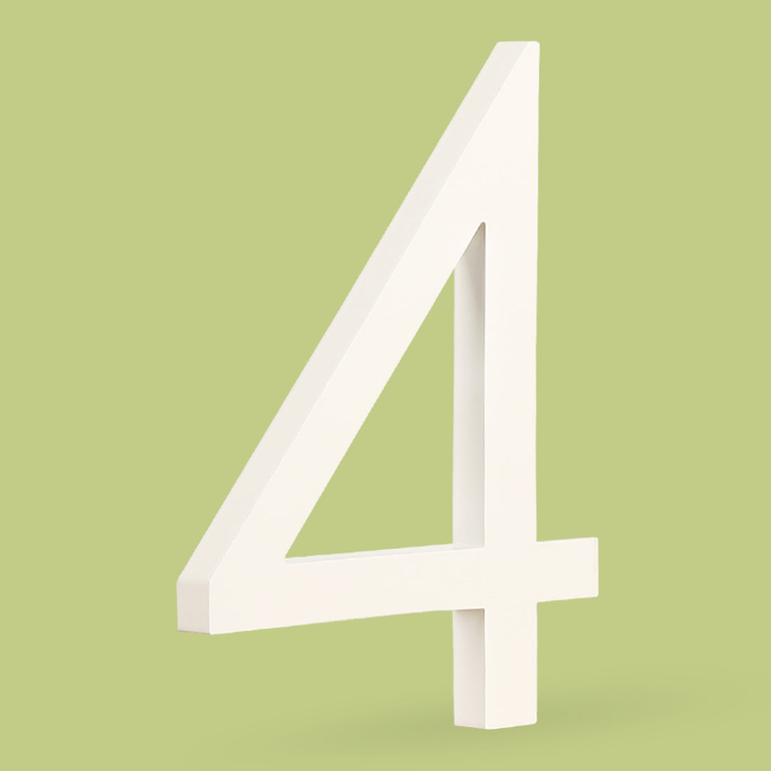 15 cm Big White House Number Floating Sign Modern Door Numbers Signage Home Outdoor Huisnummer Numeros Casa Address #0-9