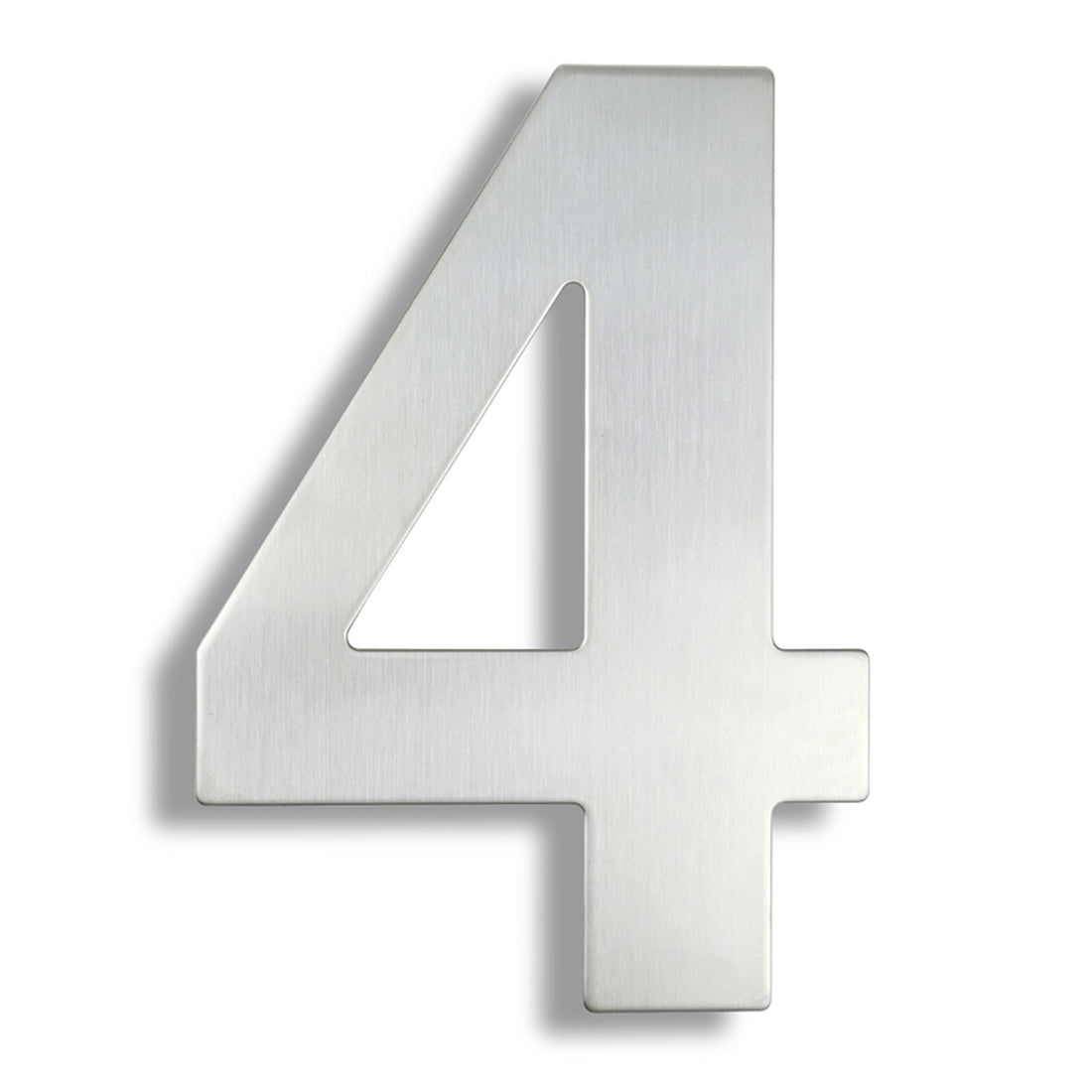 30cm House Number Stainless Steel Address Sign #0-9 Huisnummer Outdoor Silver 12 in.Door Numbers Home Numeros Casa Exterior Big