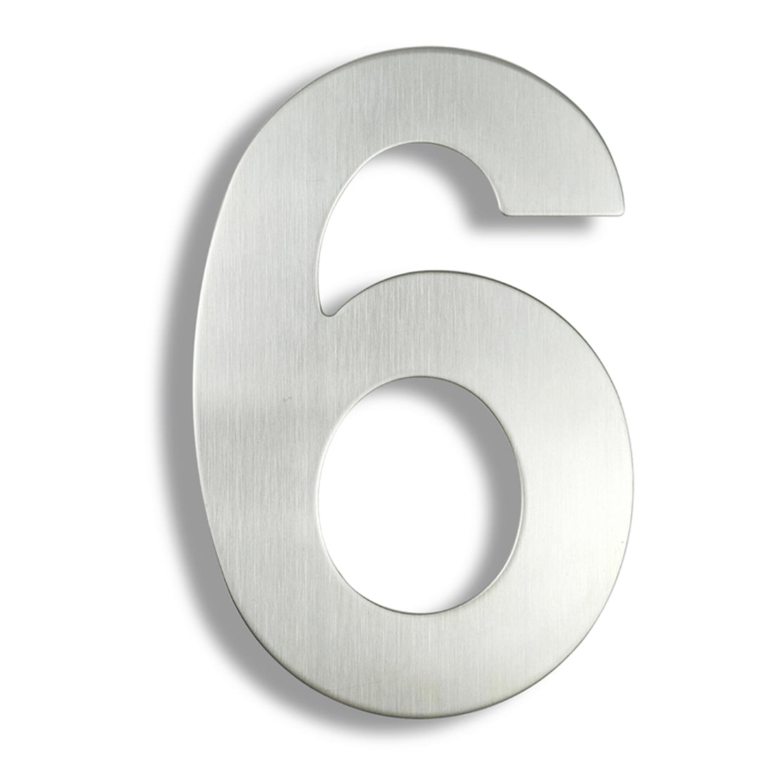30cm House Number Stainless Steel Address Sign #0-9 Huisnummer Outdoor Silver 12 in.Door Numbers Home Numeros Casa Exterior Big