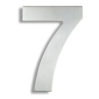 30cm House Number Stainless Steel Address Sign #0-9 Huisnummer Outdoor Silver 12 in.Door Numbers Home Numeros Casa Exterior Big