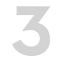 HASWARE House Number 3 inch (7.5 cm) Self Adhesive Letters Apartment Door Numbers Street Address Plaque Home, Acrylic
