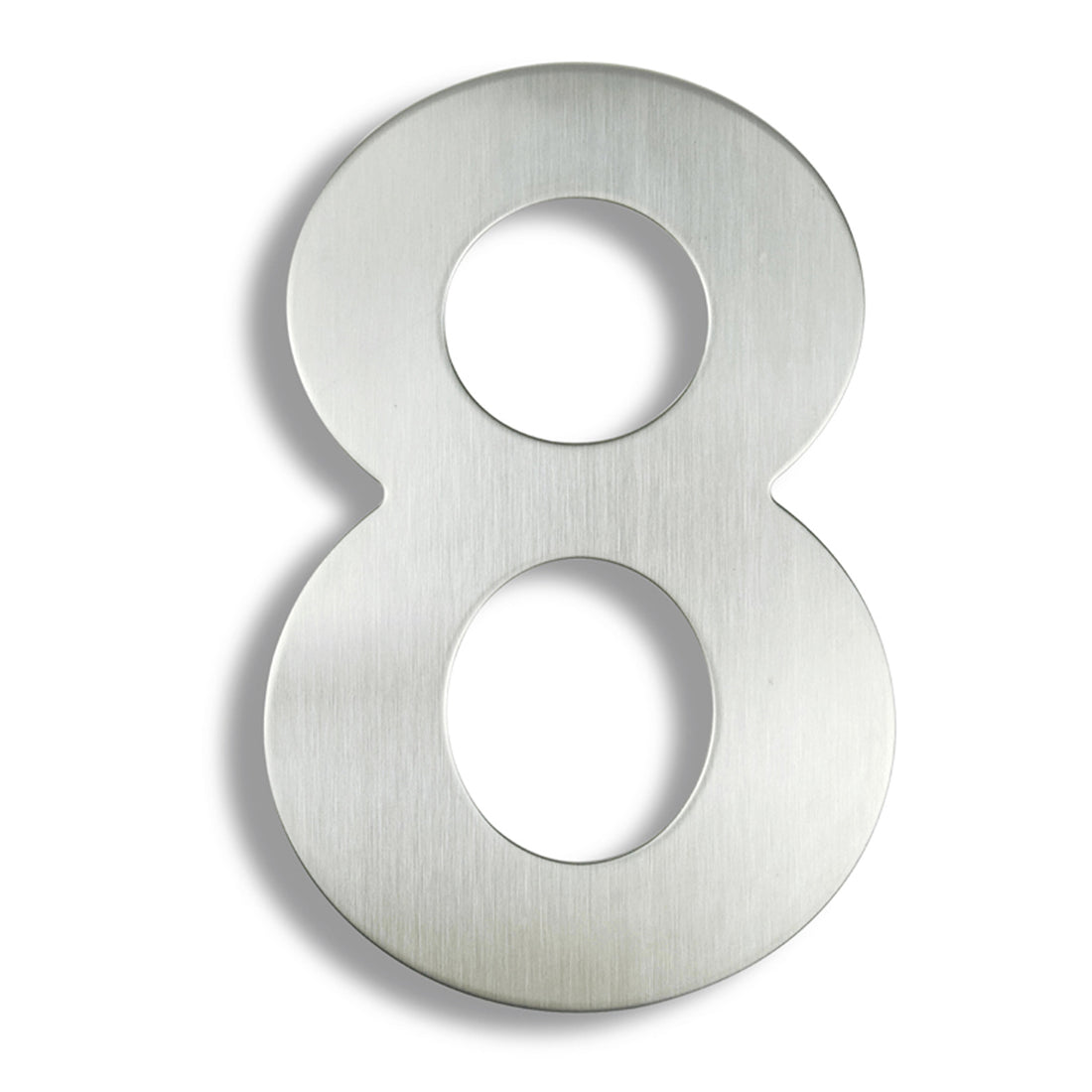 30cm House Number Stainless Steel Address Sign #0-9 Huisnummer Outdoor Silver 12 in.Door Numbers Home Numeros Casa Exterior Big