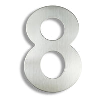 30cm House Number Stainless Steel Address Sign #0-9 Huisnummer Outdoor Silver 12 in.Door Numbers Home Numeros Casa Exterior Big