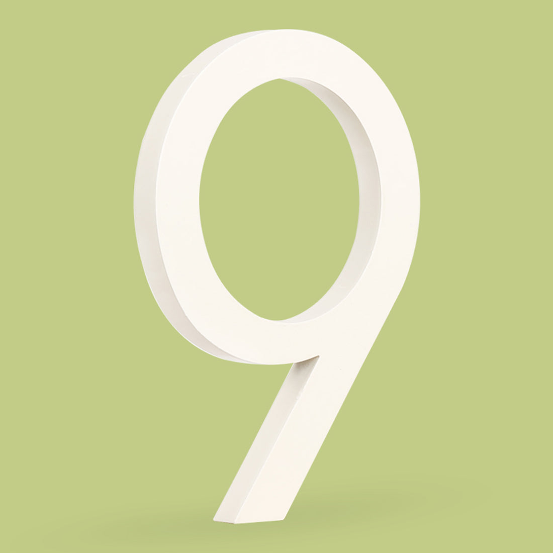 15 cm Big White House Number Floating Sign Modern Door Numbers Signage Home Outdoor Huisnummer Numeros Casa Address #0-9