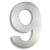 30cm House Number Stainless Steel Address Sign #0-9 Huisnummer Outdoor Silver 12 in.Door Numbers Home Numeros Casa Exterior Big