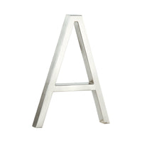 5 Inch (12 cm) House Number,Silver Zinc Alloy