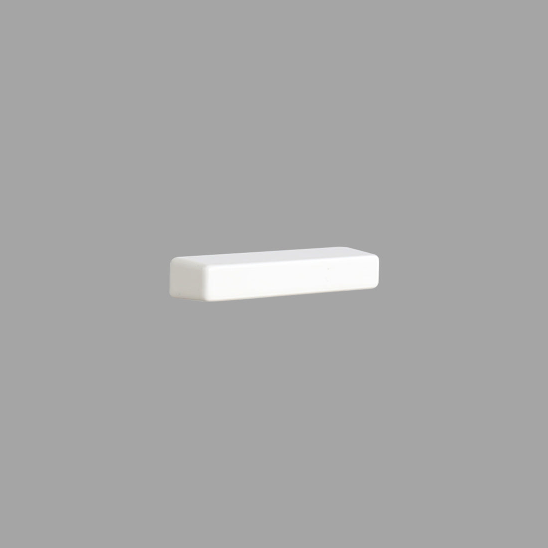 5 Inch (12.5 cm) House Number, White Aluminum Alloy