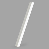 5 Inch (12.5 cm) House Number, White Aluminum Alloy