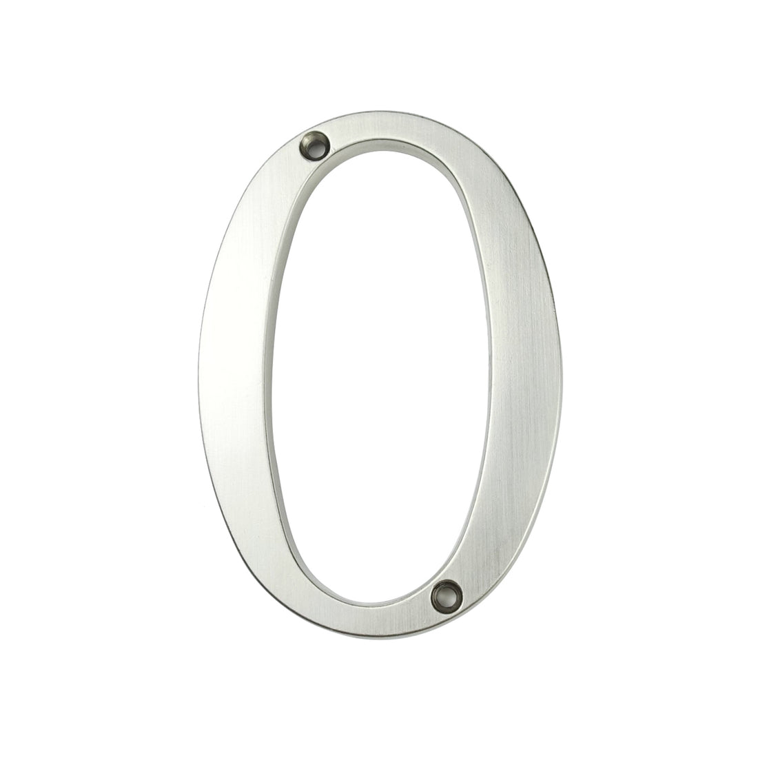 4 Inch (10 cm) House Number,Silver Zinc Alloy