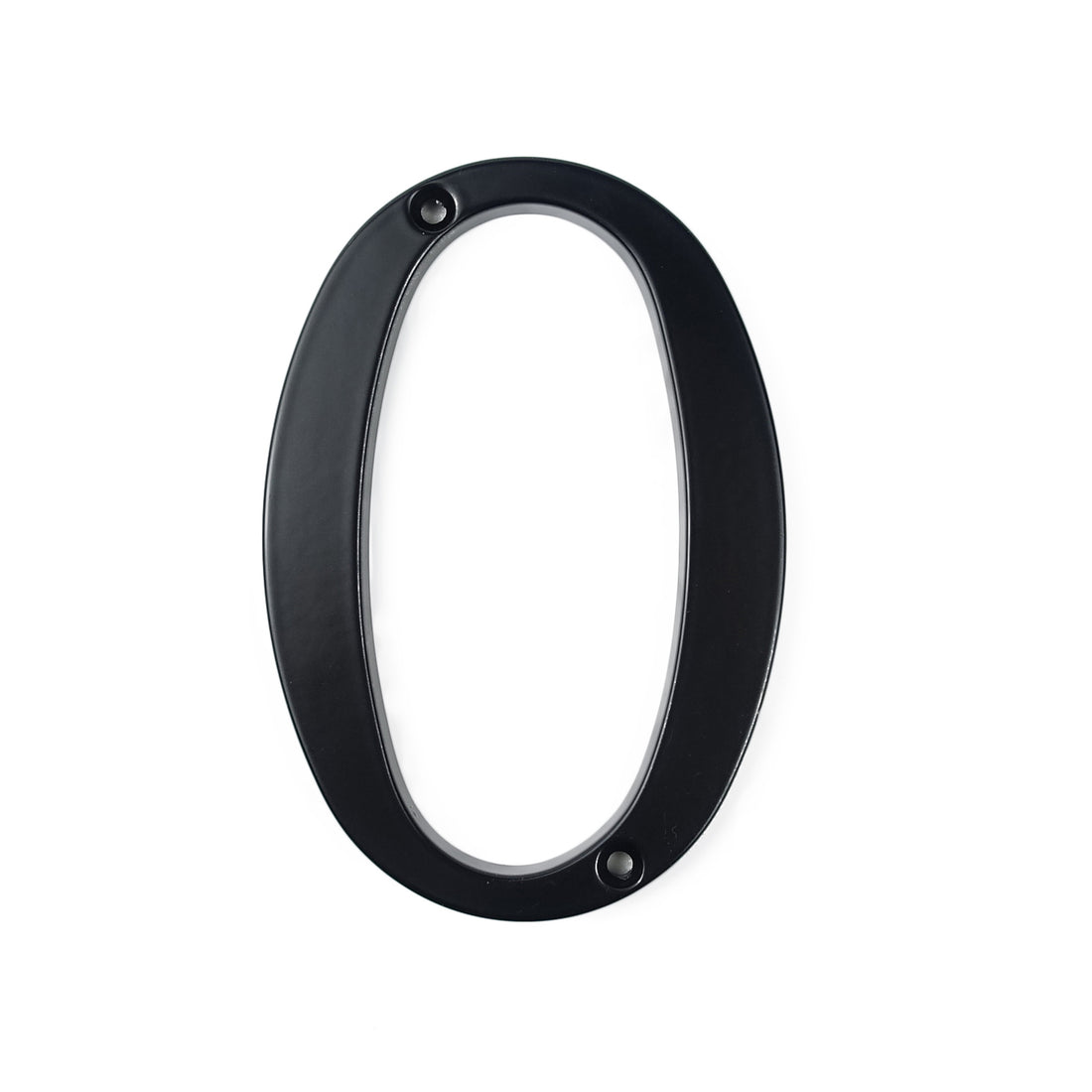 4 Inch (10 cm) House Number,Black Zinc Alloy
