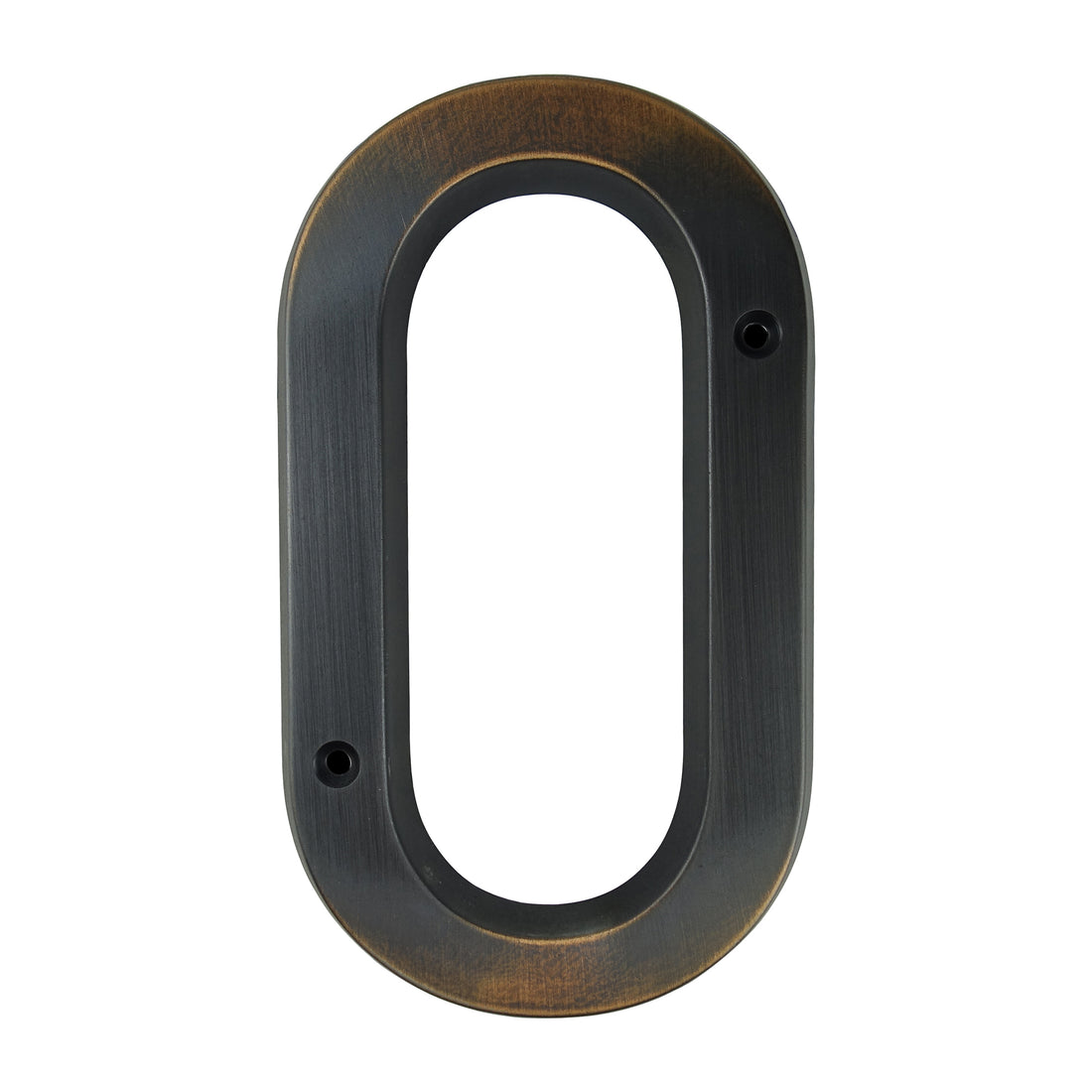 6 Inch (15 cm) House Number, Aged Bronze
