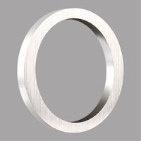 6 inch (15cm) House Number, Silver Aluminium Alloy