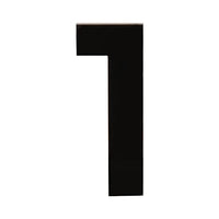 3 inch (7.5 cm) House Number, Acrylic Self Adhesive
