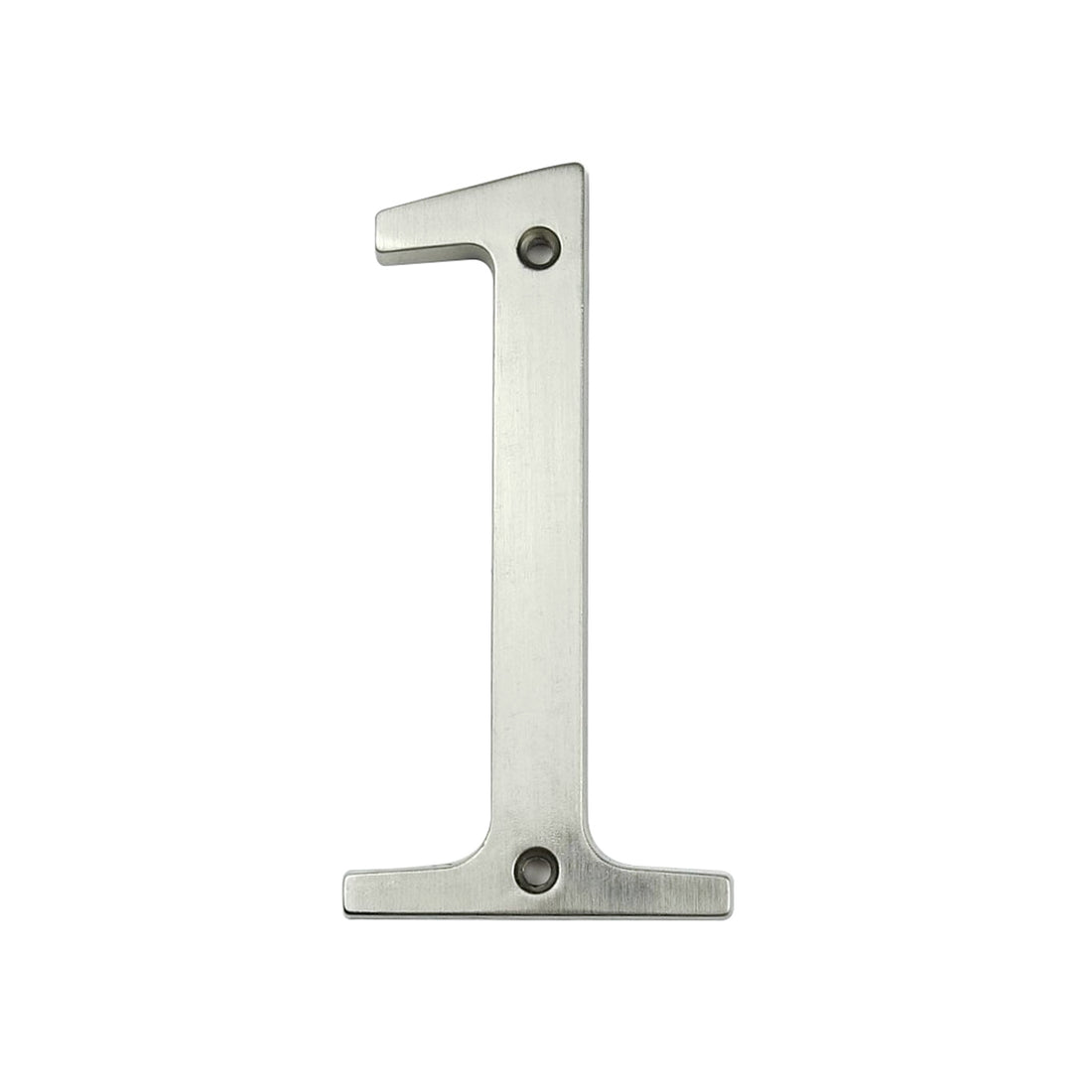 4 Inch (10 cm) House Number,Silver Zinc Alloy