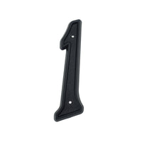 5.5 Inch (13.9 cm) House Number, Black ABS Plastic