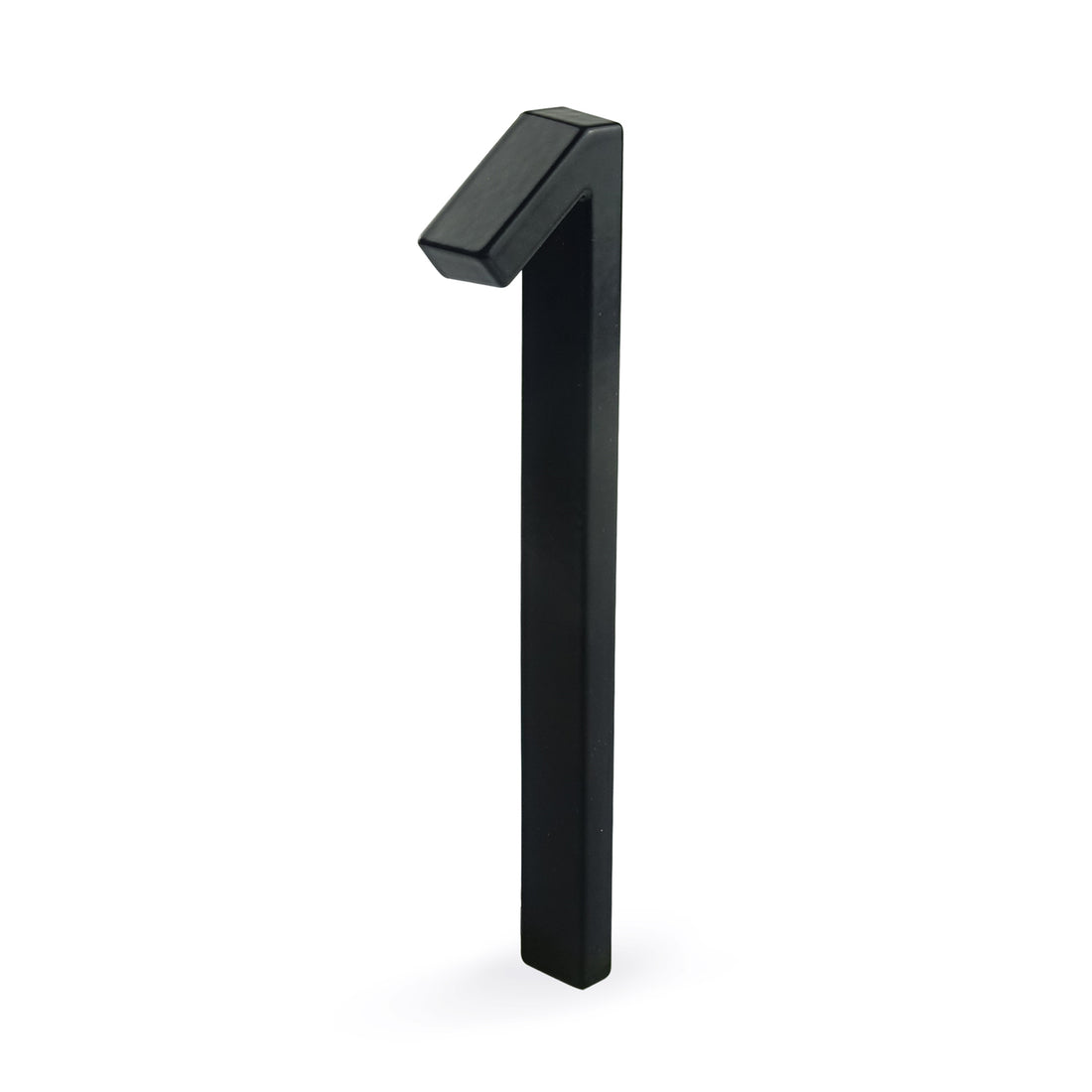 5 Inch (12 cm)  House Number, Black Zinc Alloy