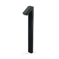 5 Inch (12 cm)  House Number, Black Zinc Alloy