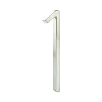 5 Inch (12 cm) House Number,Silver Zinc Alloy
