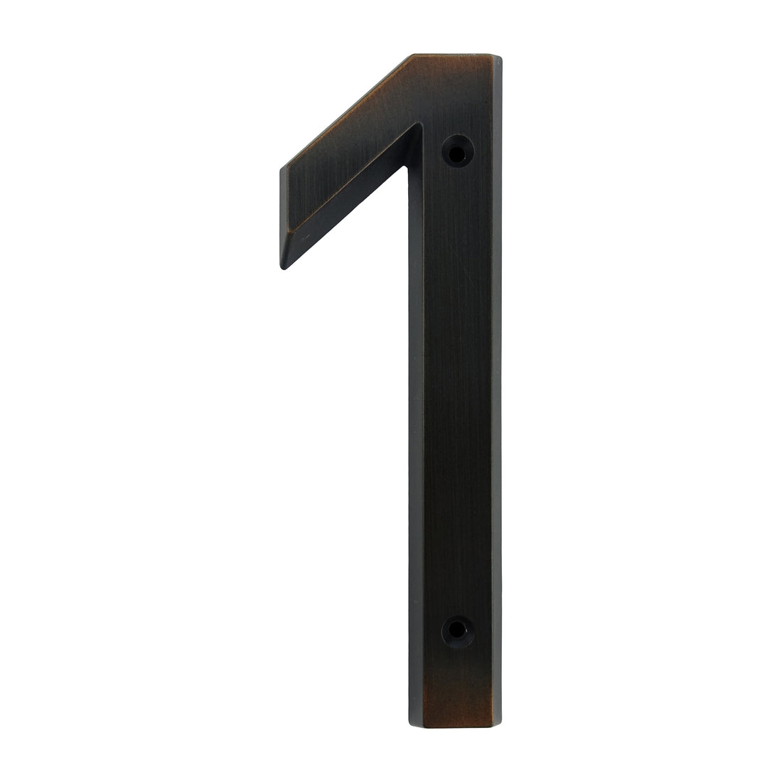 6 Inch (15 cm) House Number, Aged Bronze