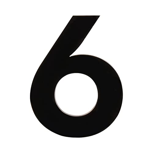 3 inch (7.5 cm) House Number, Acrylic Self Adhesive