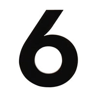 3 inch (7.5 cm) House Number, Acrylic Self Adhesive