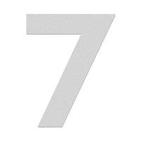 3 inch (7.5 cm) House Number, Acrylic Self Adhesive