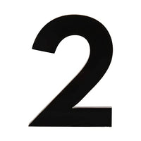3 inch (7.5 cm) House Number, Acrylic Self Adhesive