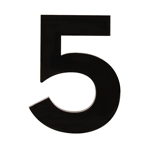 3 inch (7.5 cm) House Number, Acrylic Self Adhesive