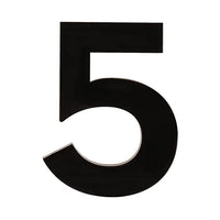 3 inch (7.5 cm) House Number, Acrylic Self Adhesive