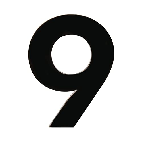 3 inch (7.5 cm) House Number, Acrylic Self Adhesive