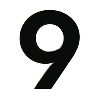 3 inch (7.5 cm) House Number, Acrylic Self Adhesive