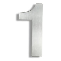 6 Inch (15cm) House Number, 304 Stainless Steel