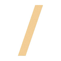 3 inch (7.5 cm) House Number, Acrylic Self Adhesive