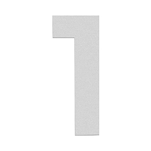 3 inch (7.5 cm) House Number, Acrylic Self Adhesive