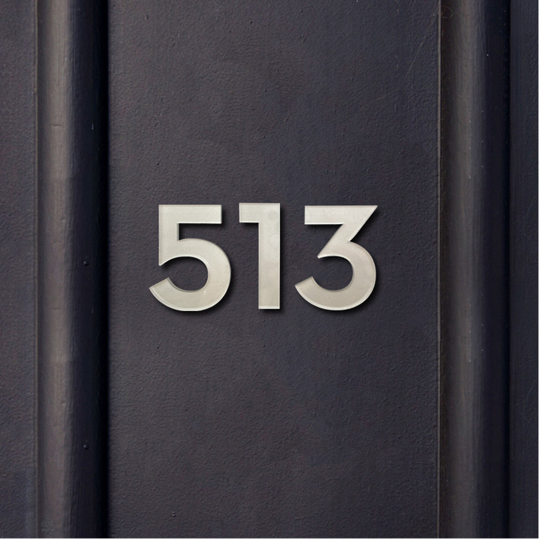 3 inch (7.5 cm) House Number, Acrylic Self Adhesive