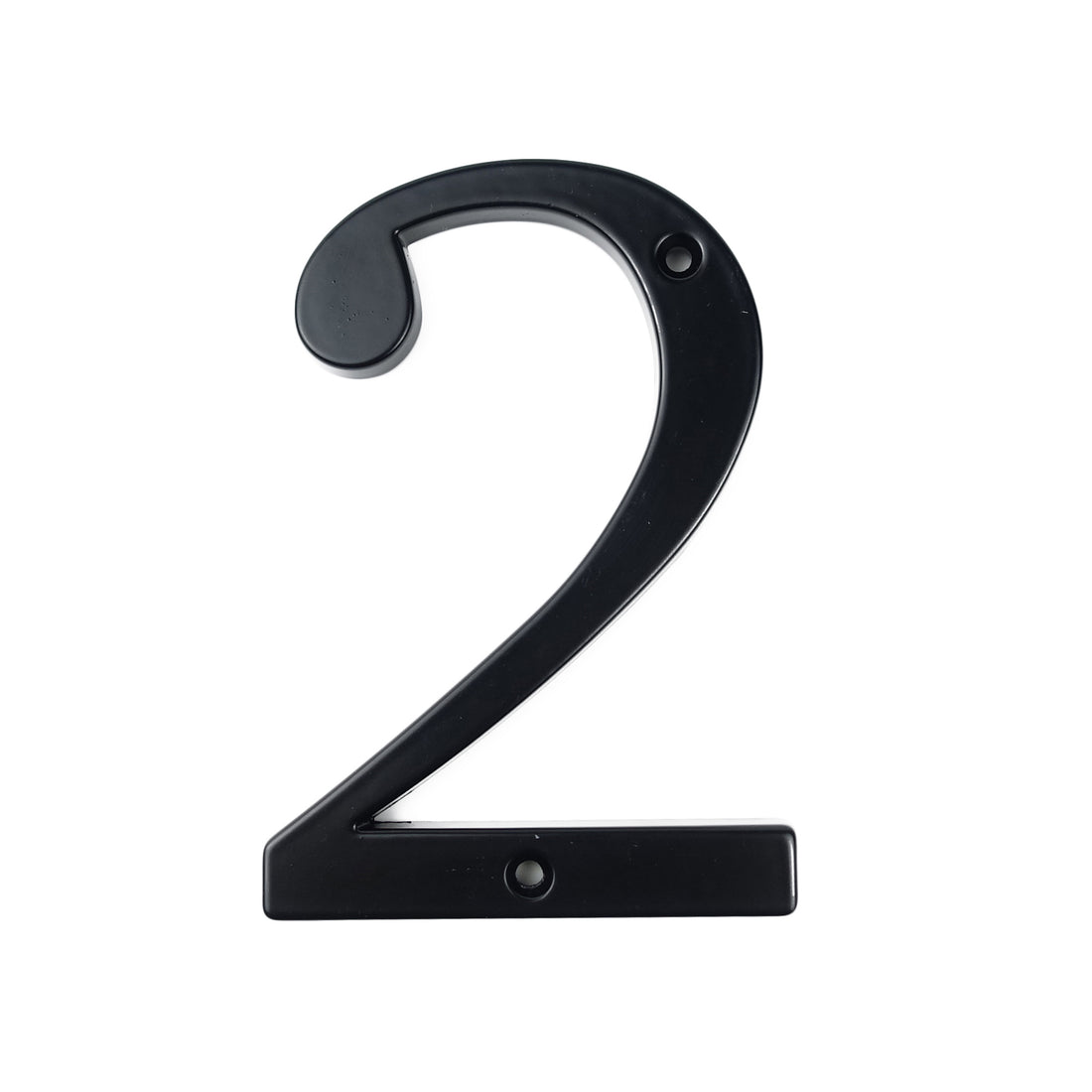 4 Inch (10 cm) House Number,Black Zinc Alloy