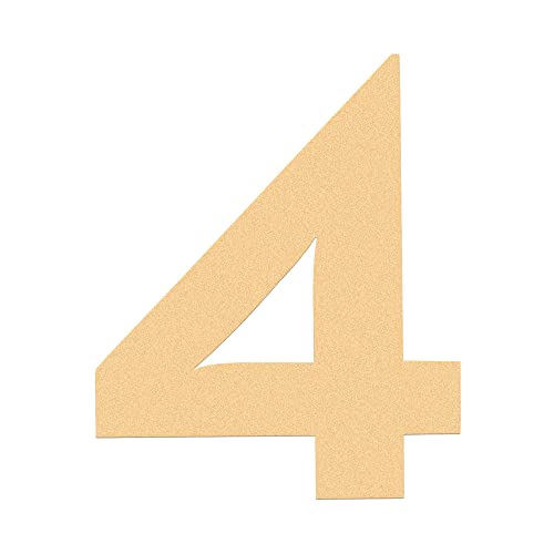 3 inch (7.5 cm) House Number, Acrylic Self Adhesive