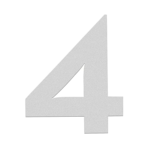 3 inch (7.5 cm) House Number, Acrylic Self Adhesive