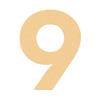 3 inch (7.5 cm) House Number, Acrylic Self Adhesive