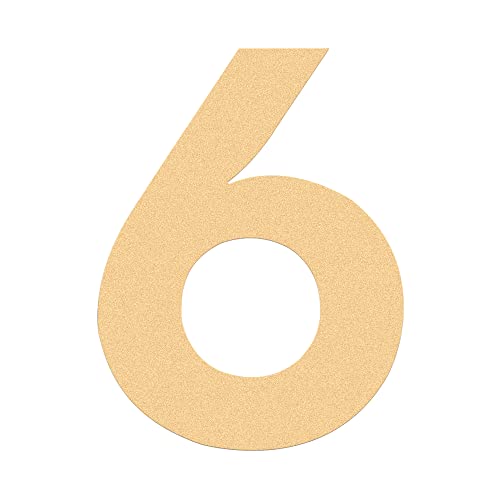 3 inch (7.5 cm) House Number, Acrylic Self Adhesive