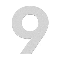 3 inch (7.5 cm) House Number, Acrylic Self Adhesive