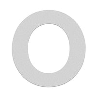 3 inch (7.5 cm) House Number, Acrylic Self Adhesive