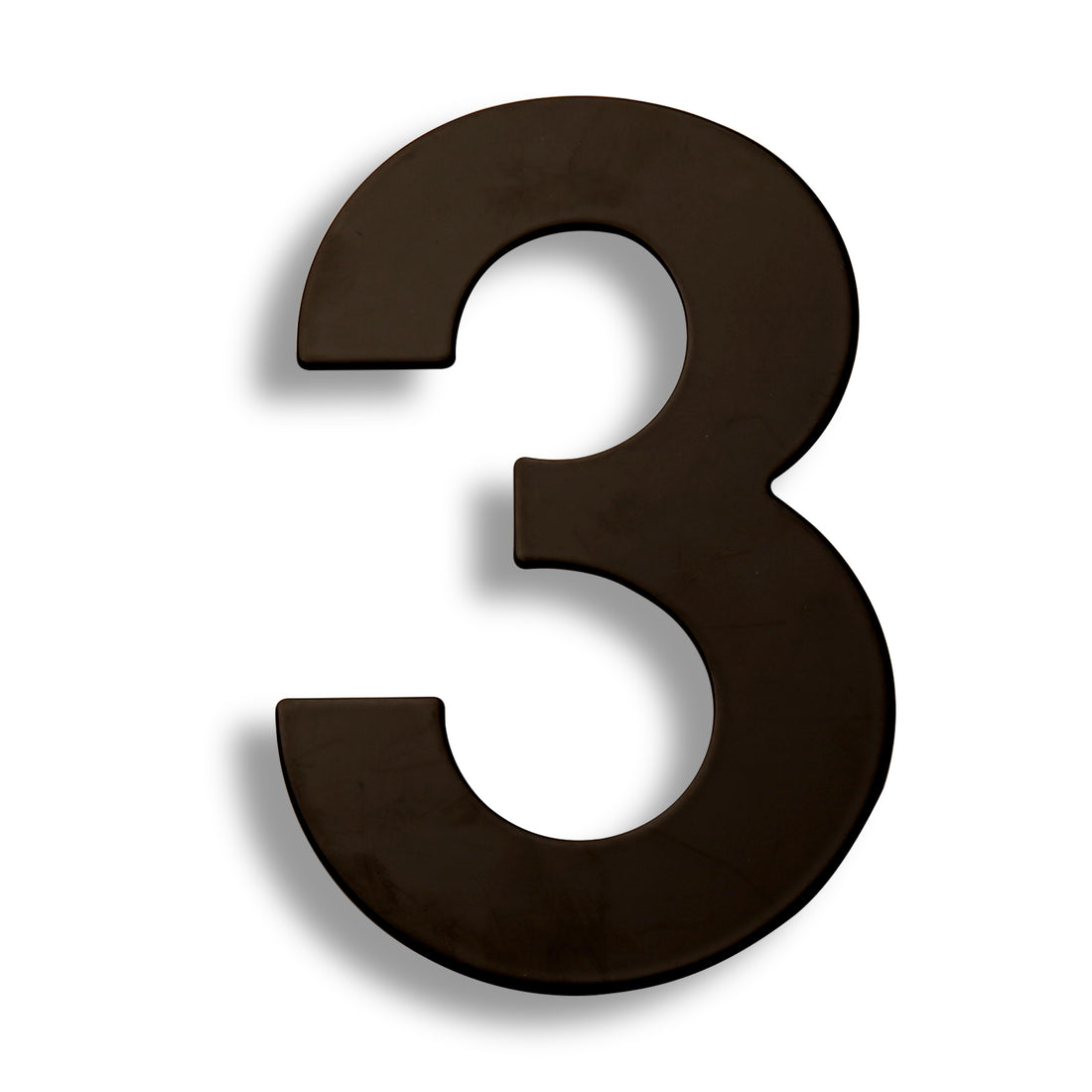 15/20/30cm House Number, Black 304 Stainless Steel