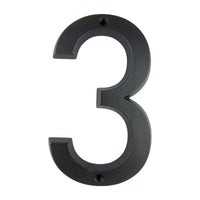 6 Inch (15 cm) House Number, Aged Bronze